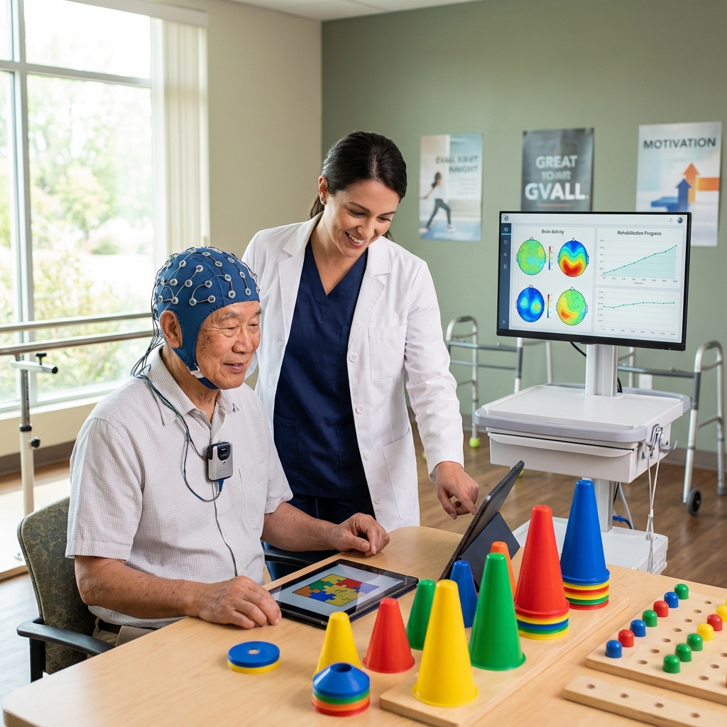 Rehabilitation Medicine - EEG System for Neurological Rehabilitation Training and Assessment